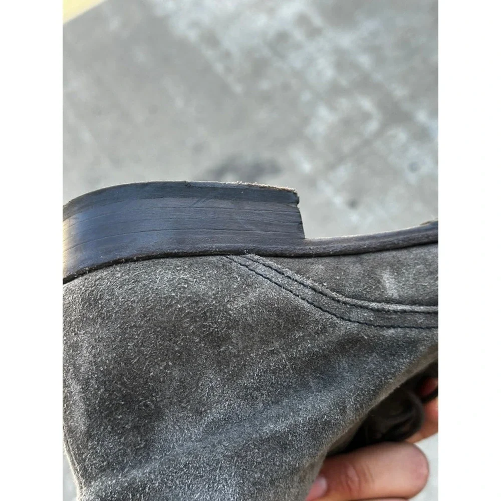Fiorentini + Baker Mens Grey Suede Chukka Boots Made in Italy Sz 43 Ankle Boots